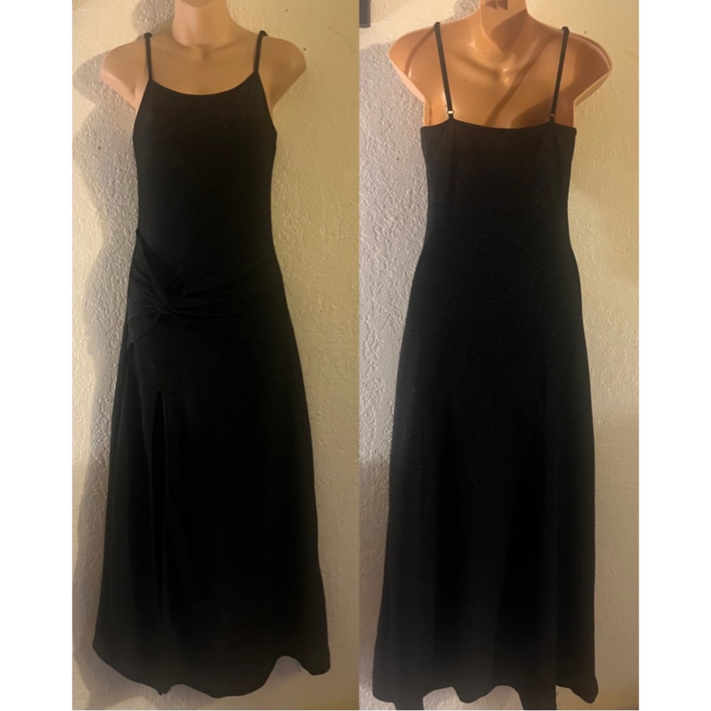 Black Spaghetti Strap Dress